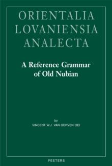 A Reference Grammar of Old Nubian