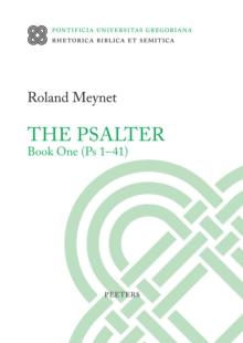 The Psalter. Book One (Ps 1-41)