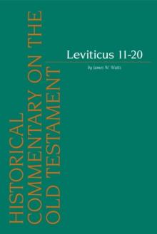 Leviticus 11-20