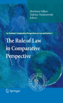 The Rule of Law in Comparative Perspective