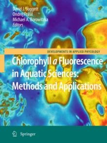 Chlorophyll a Fluorescence in Aquatic Sciences: Methods and Applications