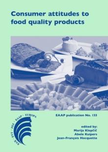 Consumer attitudes to food quality products