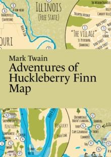 Mark Twain, Adventures of Huckleberry Finn Map