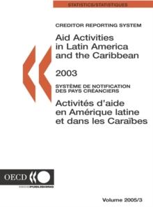 Aid Activities in Latin America and the Caribbean 2003