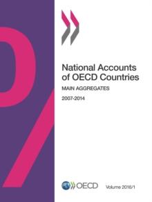 National Accounts of OECD Countries, Volume 2016 Issue 1 Main Aggregates