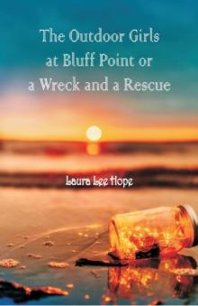 The Outdoor Girls at Bluff Point : Or a Wreck and a Rescue