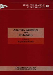 Analysis, Geometry and Probability : Essays in honour of K. R. Parthasarathy