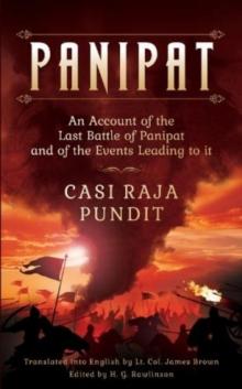 Panipat : An Account of the Last Battle of Panipat