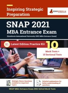 SNAP MBA Entrance Exam 2021 10 Mock Tests + 15 Sectional Tests