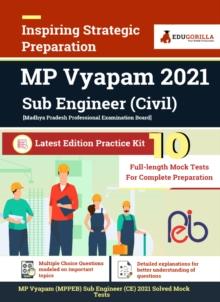 MPPEB Vyapam Sub Engineer (Civil Engineering) 2021 10 Mock Tests