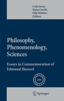 Philosophy, Phenomenology, Sciences : Essays in Commemoration of Edmund Husserl