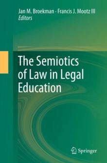 The Semiotics of Law in Legal Education