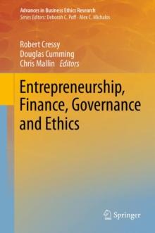 Entrepreneurship, Finance, Governance and Ethics