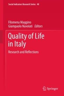 Quality of life in Italy : Research and Reflections