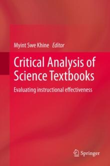 Critical Analysis of Science Textbooks : Evaluating instructional effectiveness