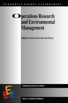 Operations Research and Environmental Management