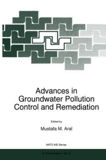 Advances in Groundwater Pollution Control and Remediation