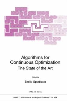 Algorithms for Continuous Optimization : The State of the Art