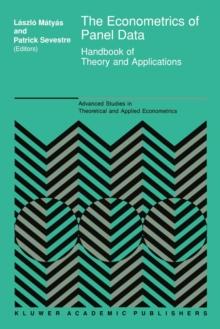 The Econometrics of Panel Data : Handbook of Theory and Applications