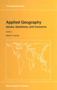 Applied Geography: Issues, Questions, and Concerns