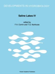 Saline Lakes : Proceedings of the Fourth International Symposium on Athalassic (inland) Saline Lakes, held at Banyoles, Spain, May 1988