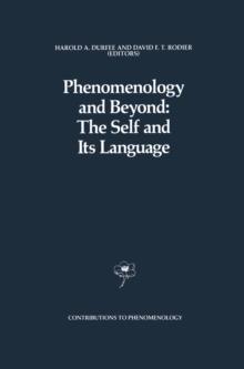 Phenomenology and Beyond: The Self and Its Language