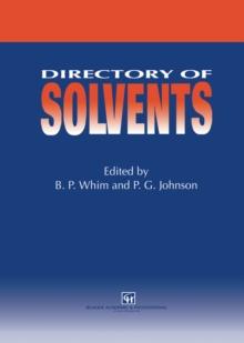 Directory of Solvents