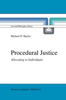 Procedural Justice : Allocating to Individuals