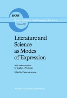 Literature and Science as Modes of Expression