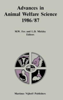 Advances in Animal Welfare Science 1986/87