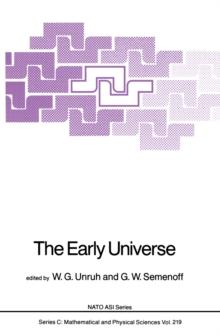 The Early Universe