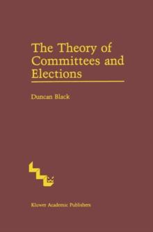 The Theory of Committees and Elections