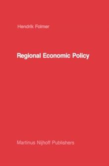 Regional Economic Policy : Measurement of its Effect