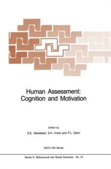 Human Assessment: Cognition and Motivation