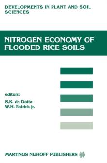 Nitrogen Economy of Flooded Rice Soils : Proceedings of a symposium on the Nitrogen Economy of Flooded Rice Soils, Washington DC, 1983