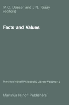 Facts and Values : Philosophical Reflections from Western and Non-Western Perspectives