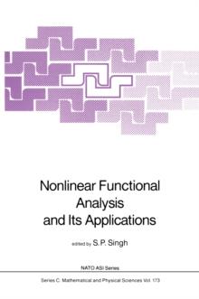 Nonlinear Functional Analysis and Its Applications