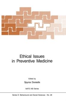 Ethical Issues in Preventive Medicine