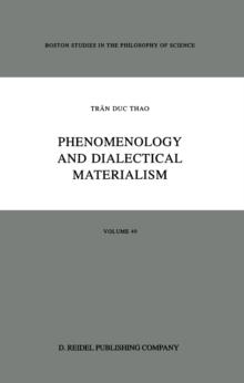 Phenomenology and Dialectical Materialism