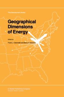 Geographical Dimensions of Energy