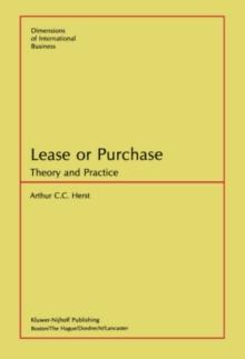 Lease or Purchase : Theory and Practice