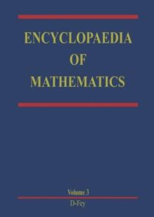 Encyclopaedia of Mathematics : Volume 3