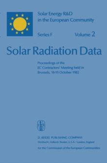 Solar Radiation Data : Proceedings of the EC Contractors' Meeting held in Brussels, 18-19 October 1982