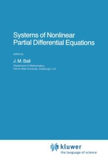 Systems of Nonlinear Partial Differential Equations