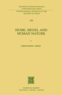 Hume, Hegel and Human Nature