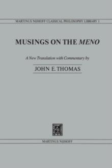 Musings on the Meno