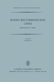 Radio Recombination Lines : Proceedings of a Workshop Held in Ottawa, Ontario, Canada, August 24-25, 1979