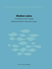 Shallow Lakes Contributions to their Limnology : Proceedings of a Symposium, held at Illmitz (Austria), September 23-30, 1979