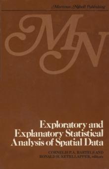 Exploratory and explanatory statistical analysis of spatial data