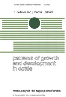 Patterns of Growth and Development in Cattle : A Seminar in the EEC Programme of Coordination of Research on Beef Production held at Ghent, October 11-13, 1977